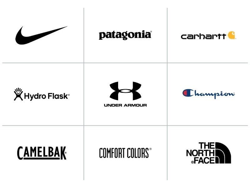 brands we sell